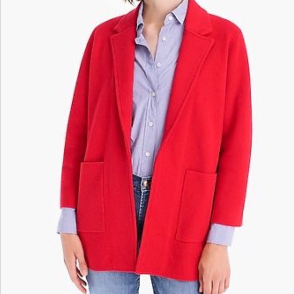 J Crew Sophie Sweater Blazer